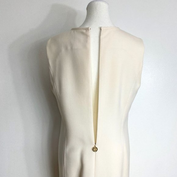 Tory Burch Cream Midi Dress - Picture 6 of 9